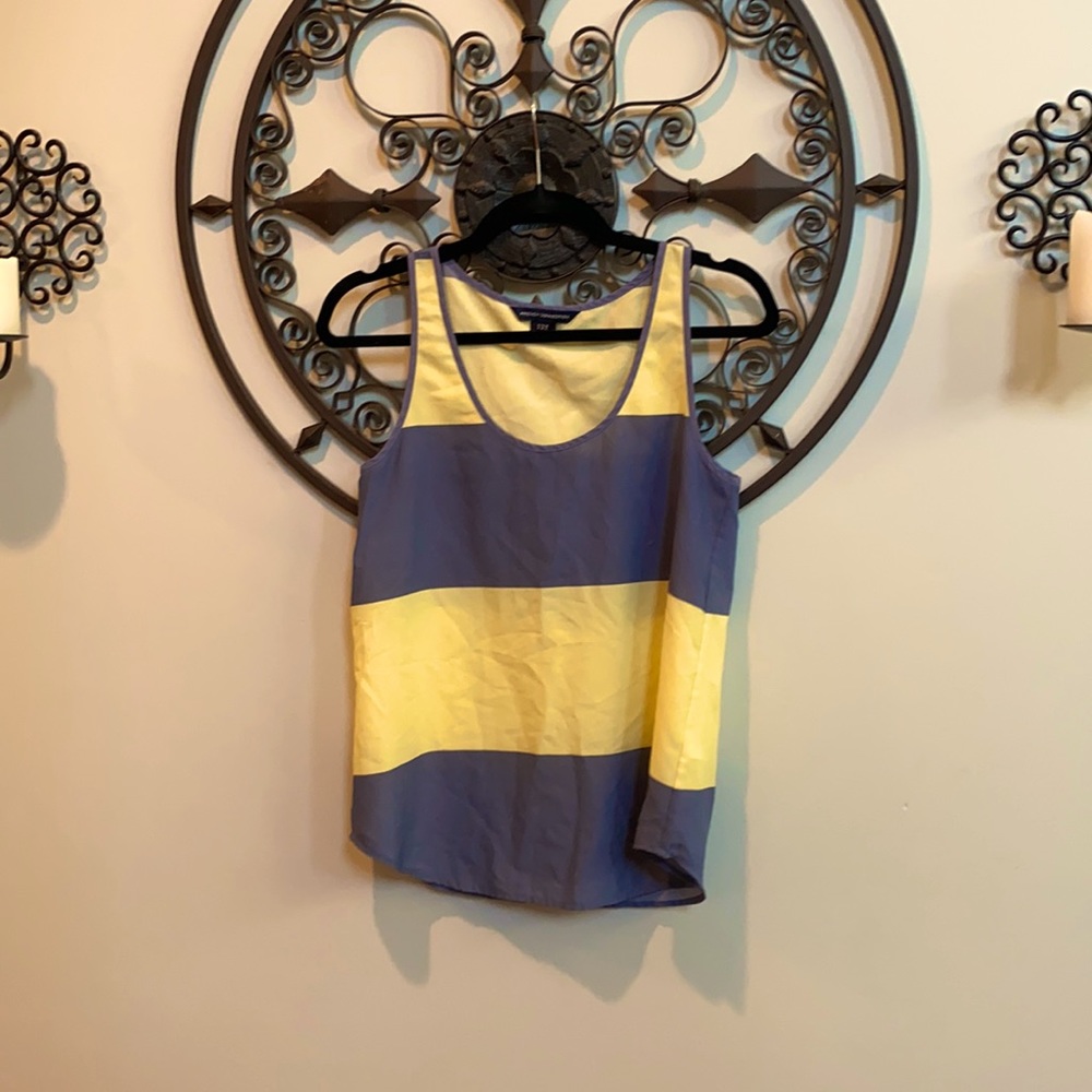French Connection Striped Tank Top